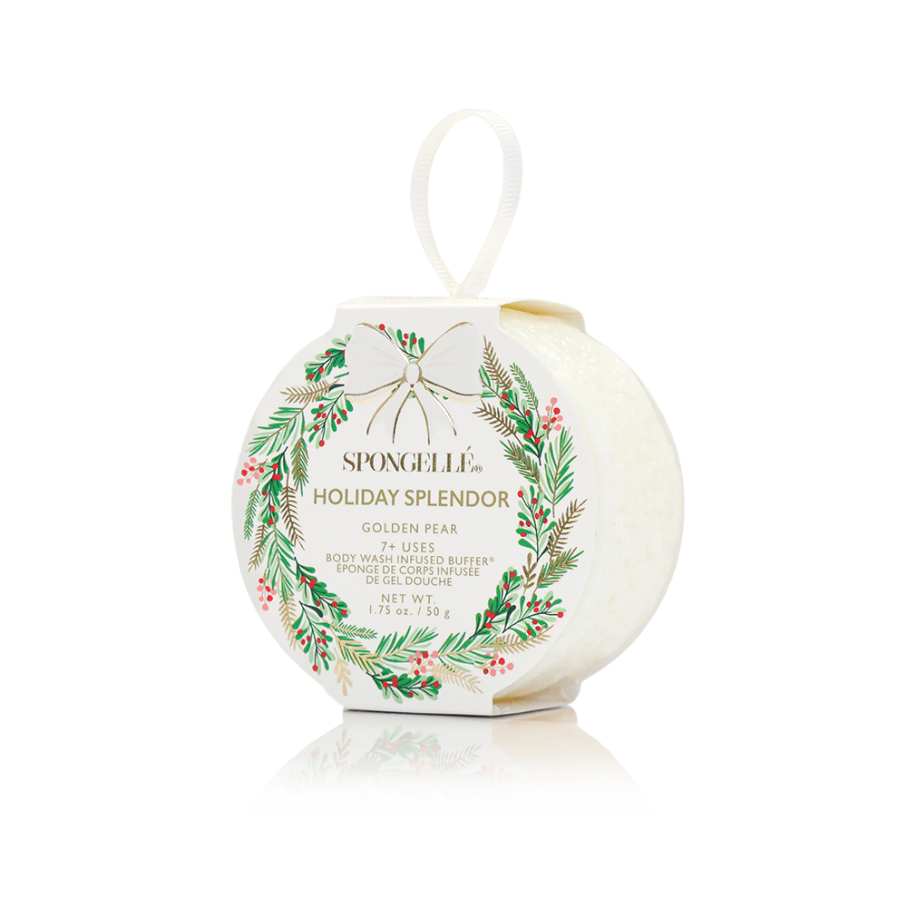 Holiday Splendor - Golden Pear Holiday Wreath Body Buffer