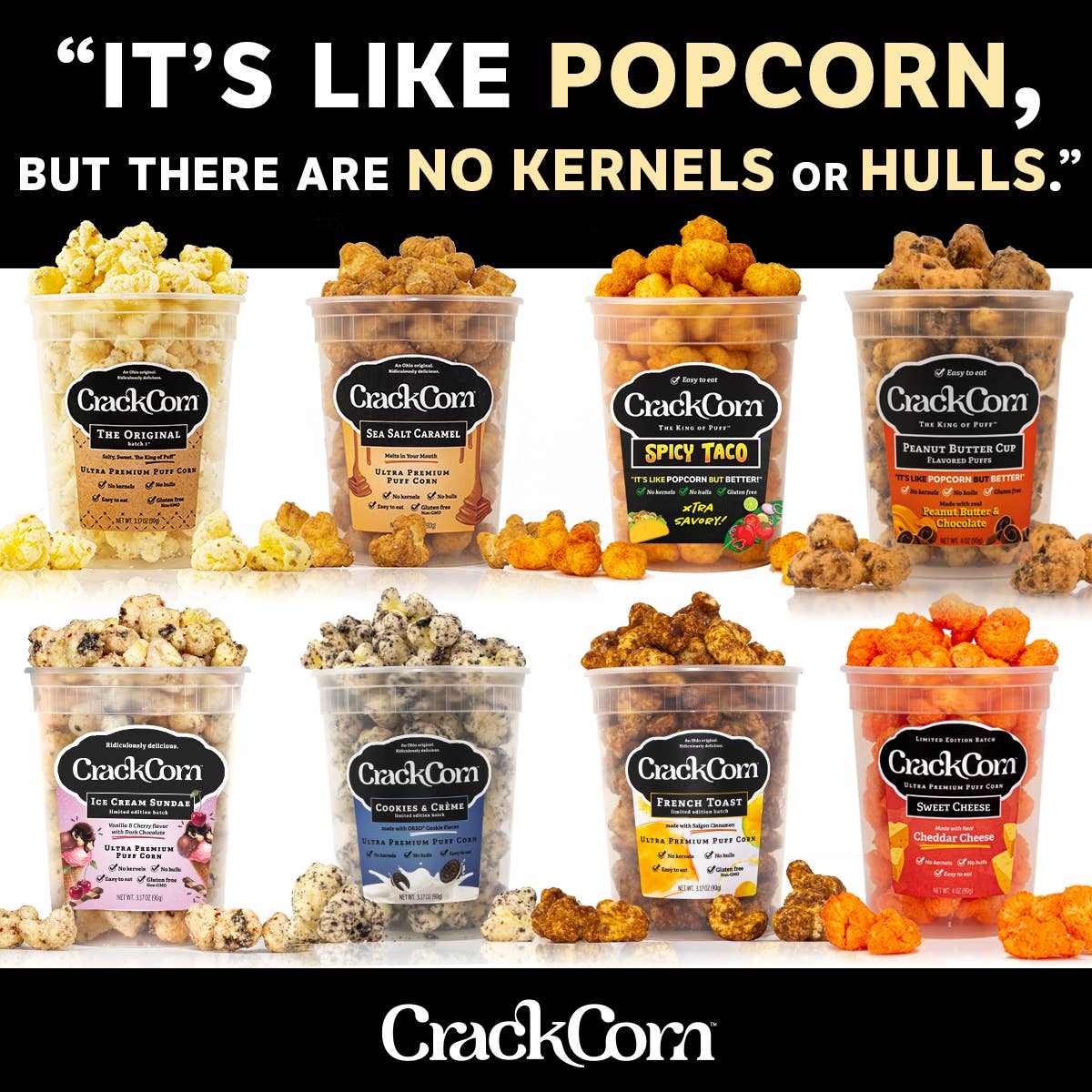 Crack Corn / Puffy Pop - Monkey Puffs (Banana & Chocolate)