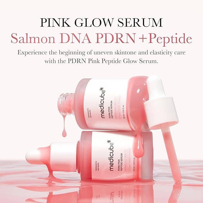 MEDICUBE Salmon DNA PDRN Pink Peptide Serum 30ml 1.01 fl.oz