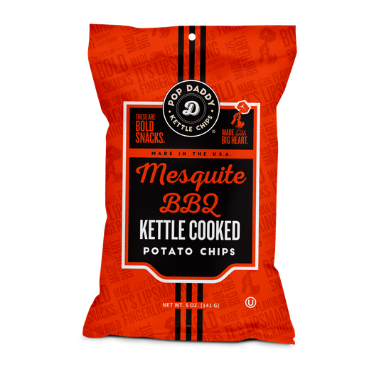 Kettle Cooked Potato Chips - 5oz - Mesquite BBQ