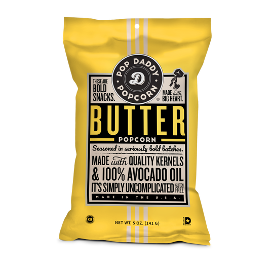 Flavored Popcorn - 5oz - Natural Butter