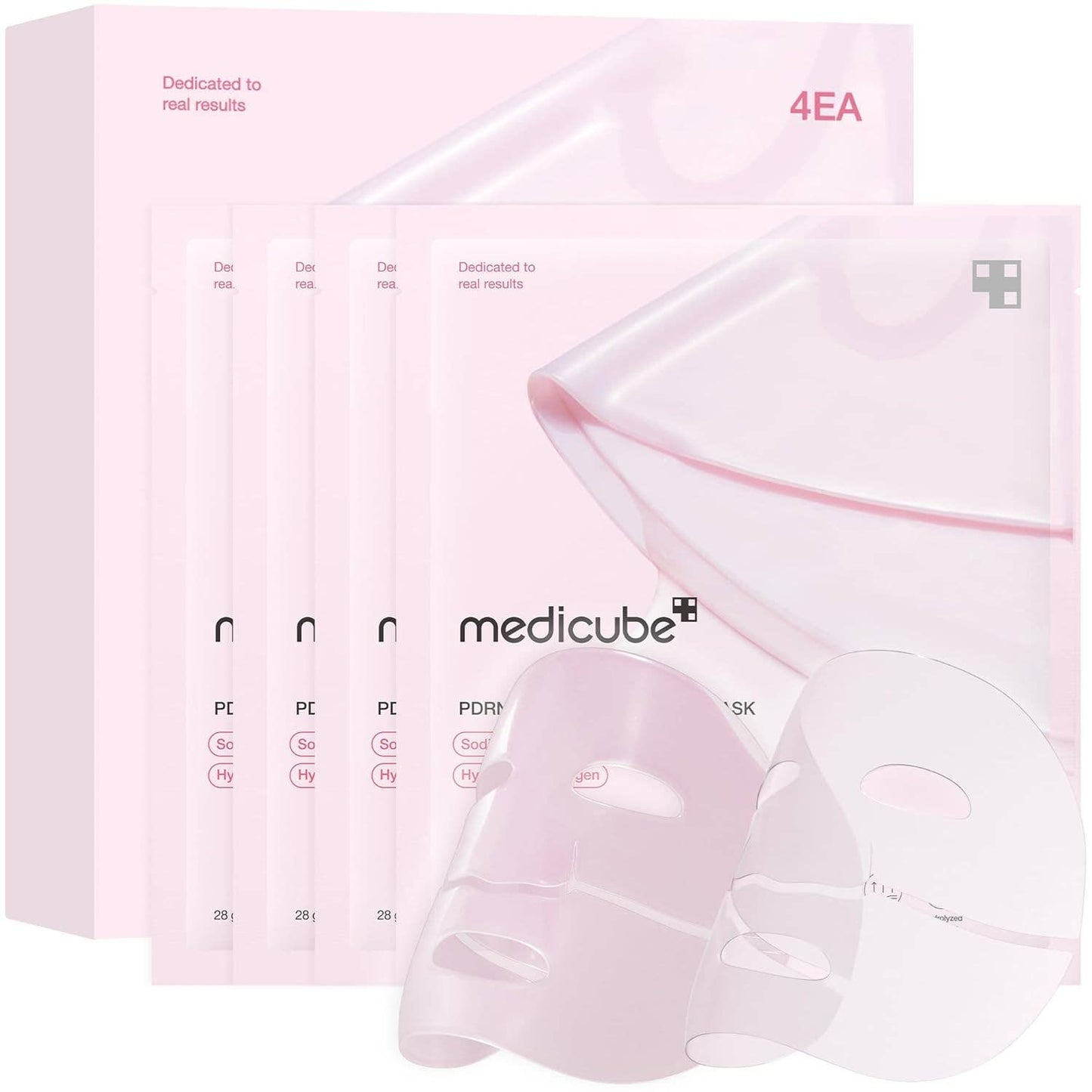 MEDICUBE PDRN Pink Collagen Mask 4 Sheets