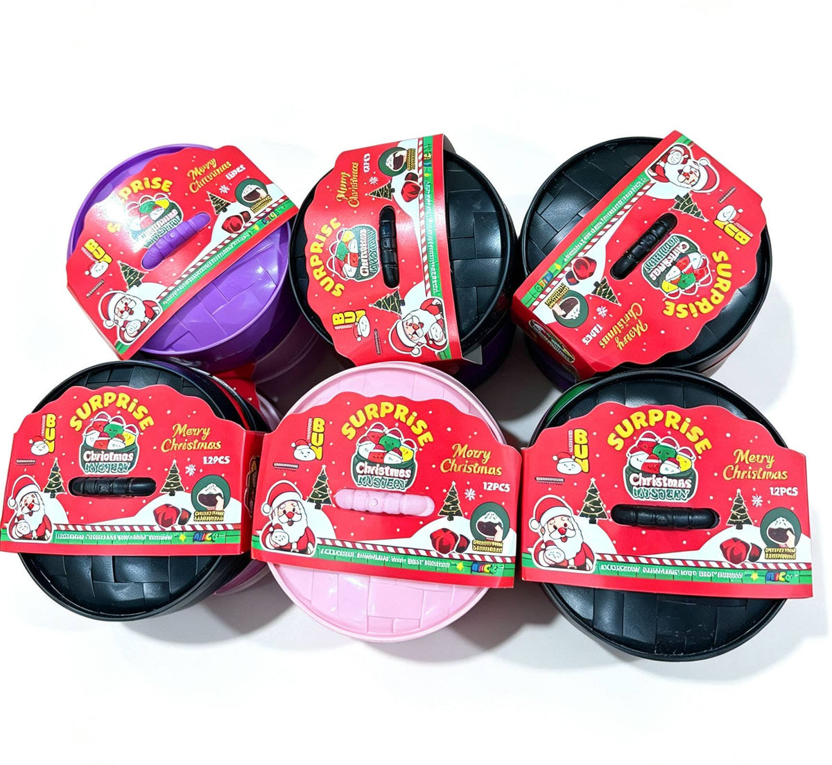 Christmas Plush Squishy Blind Box with Crinkle Sound