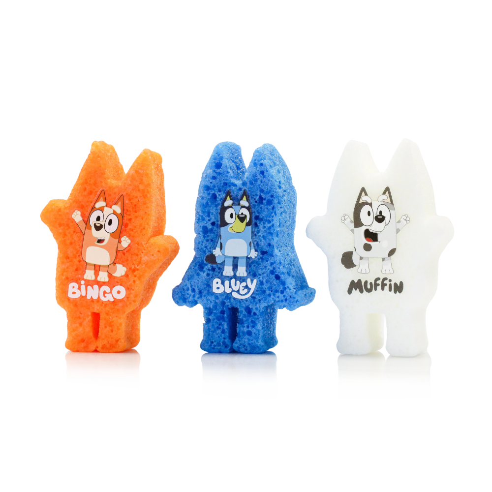 Bluey x Spongellé Body Wash Infused Buffer Gift Set KIDS