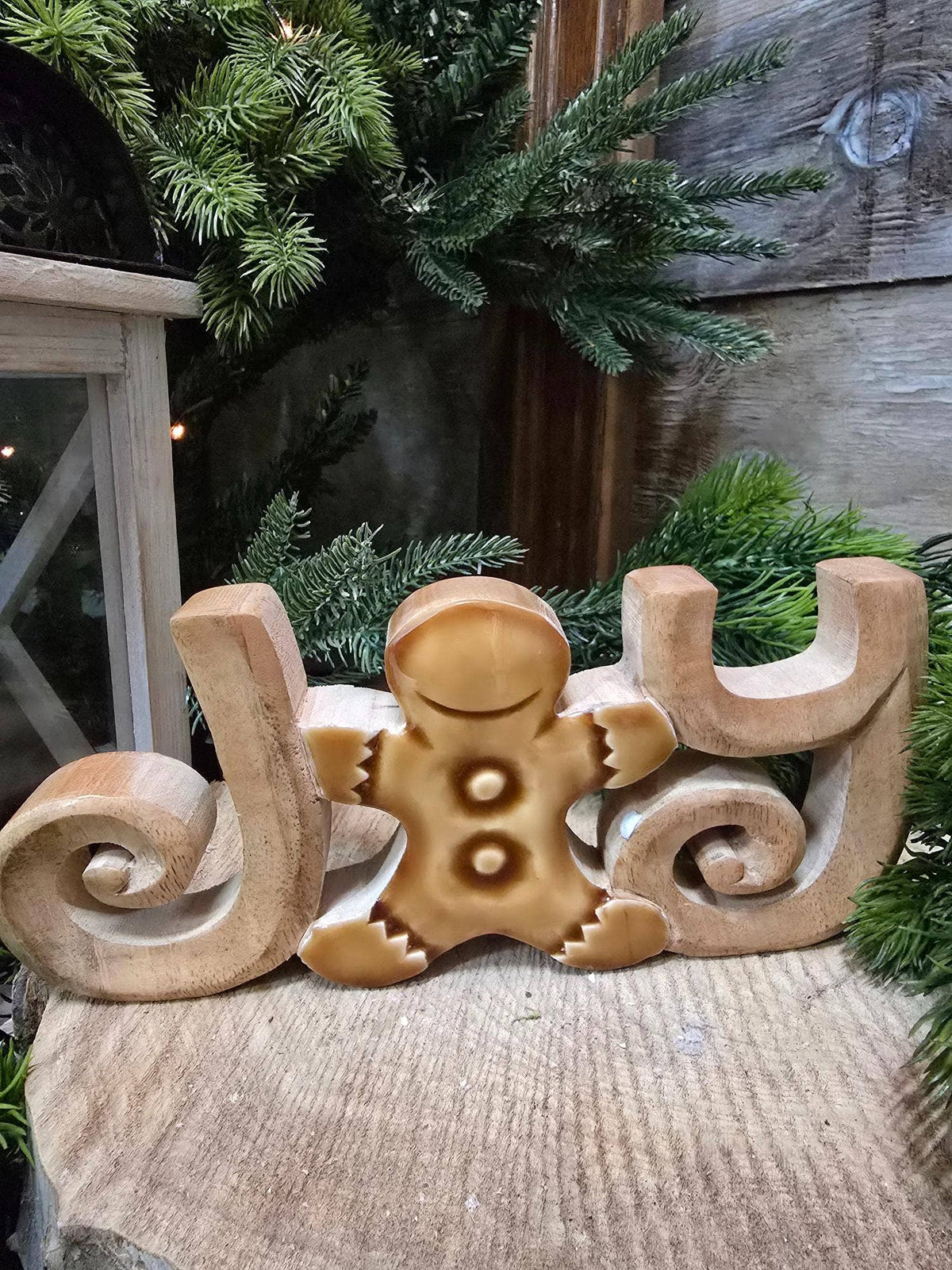 Gingerbread Joy 4x9in