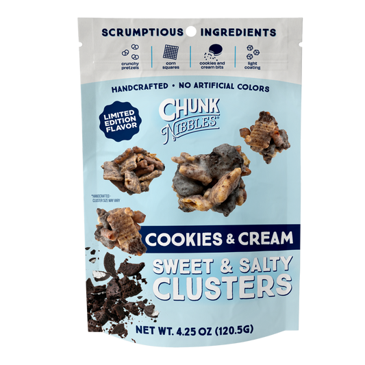 Cookies & Cream Chunk Nibbles 4.25oz Pouch