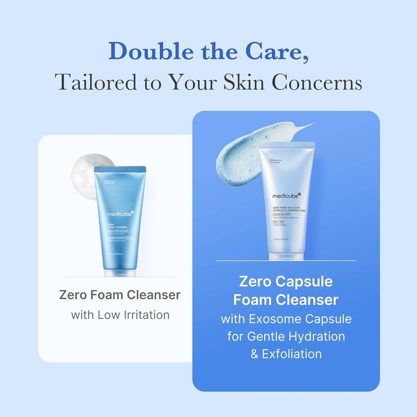 MEDICUBE Zero Pore SA Clear Capsule Cleansing Foam 120g 4.23 oz