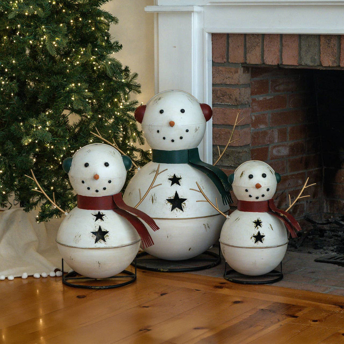 21" BELL SNOWMAN