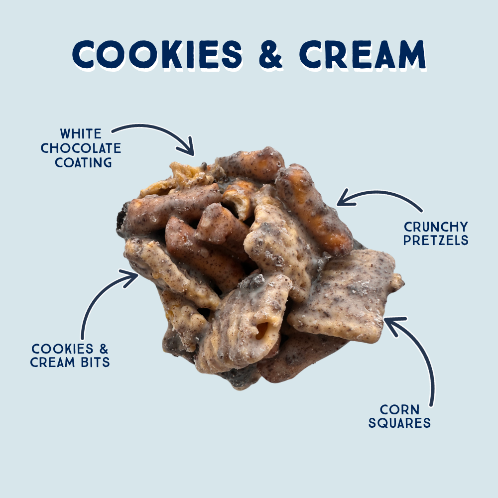 Cookies & Cream Chunk Nibbles 4.25oz Pouch