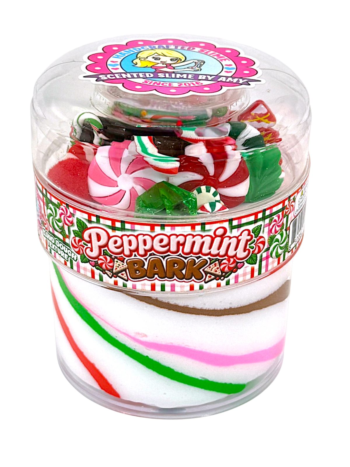 Peppermint Bark Slime
