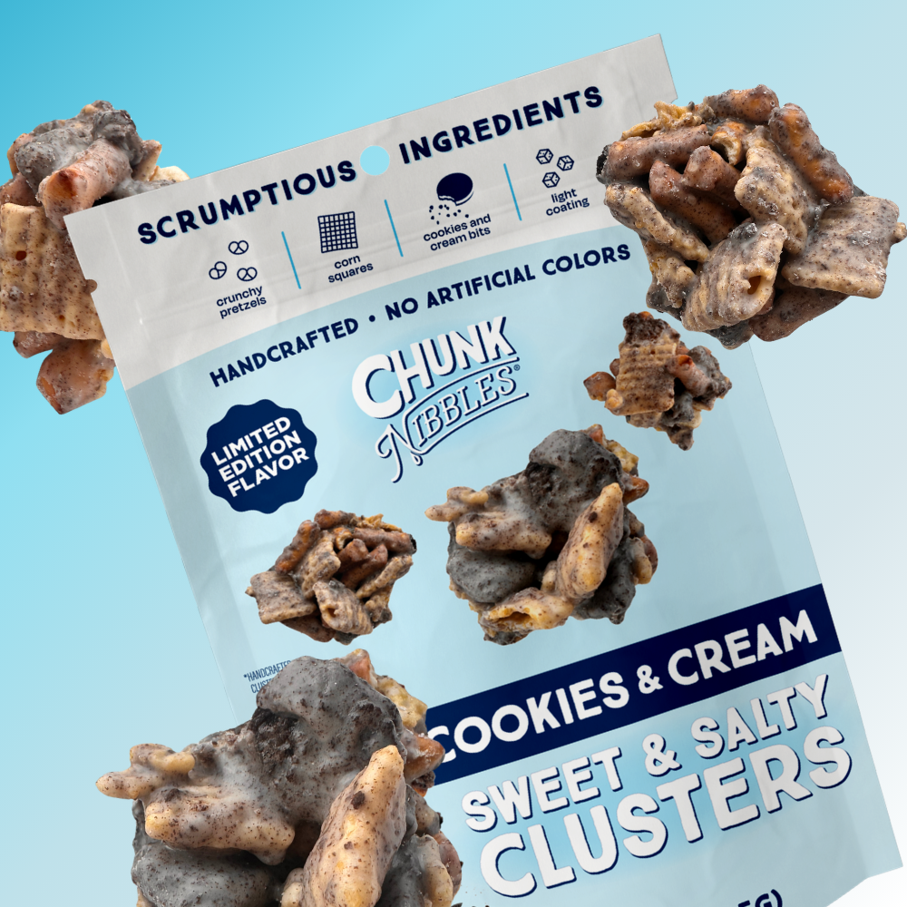 Cookies & Cream Chunk Nibbles 4.25oz Pouch