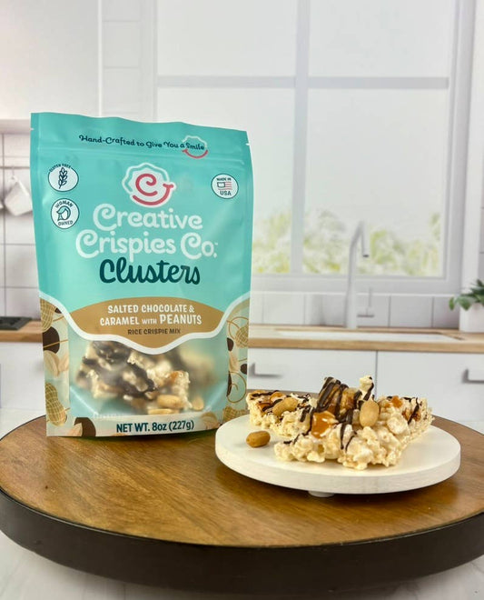 Clusters Peanuts, Dark Chocolate, Caramel & Sea Salt
