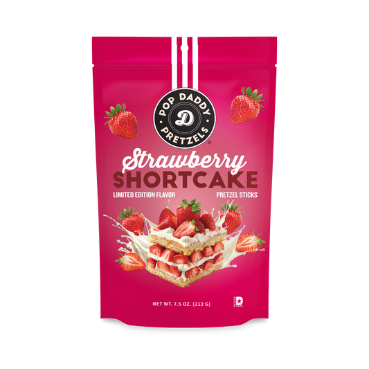 Seasoned Pretzels - 7.5oz - Strawberry Shortcake