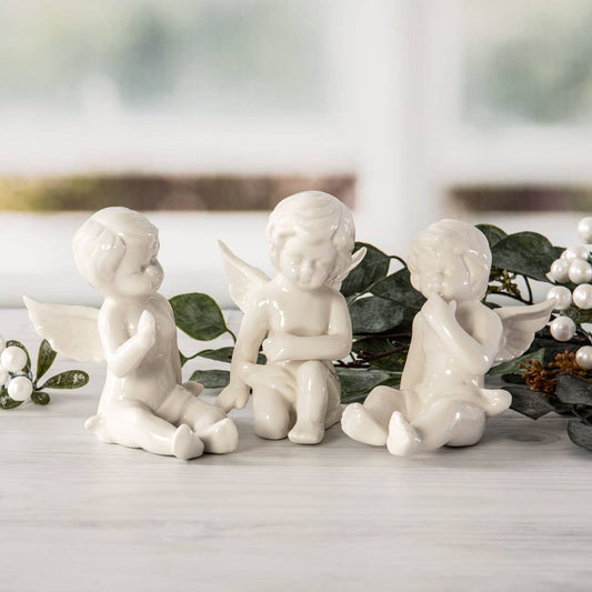 Ceramic Garden Cherubs (3 Styles)