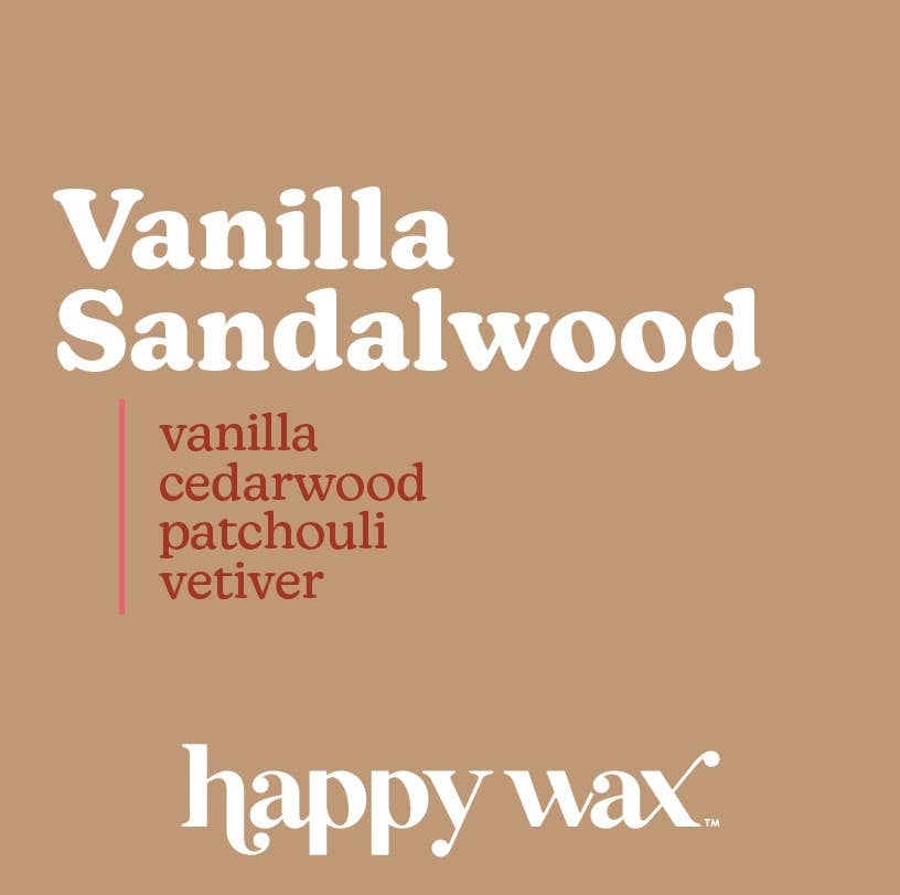 Vanilla Sandalwood Wax Melts - Sample Pouch (2 oz)