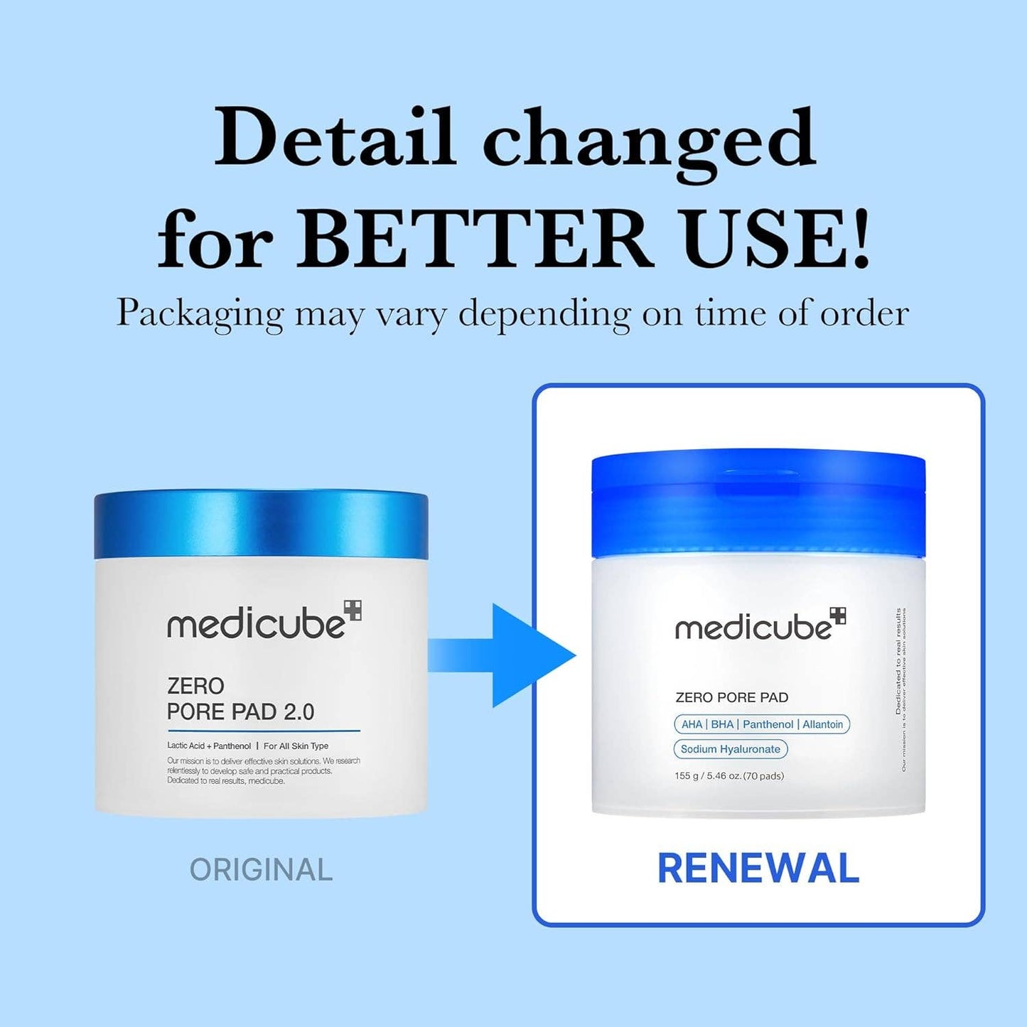 MEDICUBE Zero Pore Pad 2.0 70 Pads