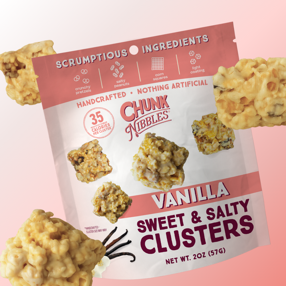 Vanilla (Original) Chunk Nibbles 2oz Snack Pack