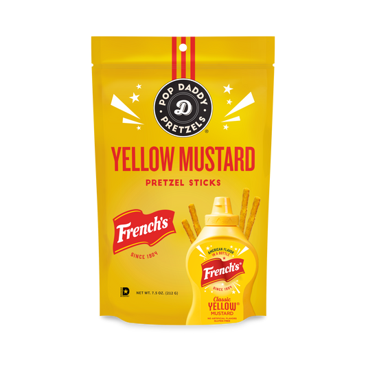 Seasoned Pretzels - 7.5oz - French's Mustard