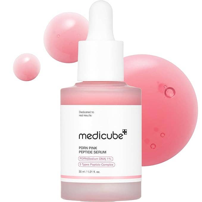 MEDICUBE Salmon DNA PDRN Pink Peptide Serum 30ml 1.01 fl.oz
