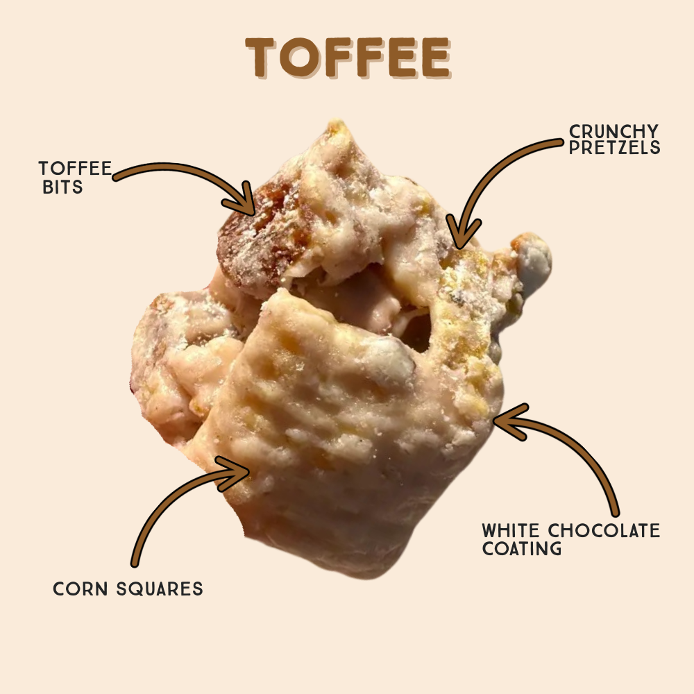 Toffee Chunk Nibbles 4.25 oz Pouch