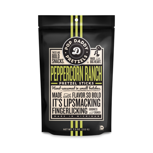 Seasoned Pretzels - 7.5oz - Peppercorn Ranch