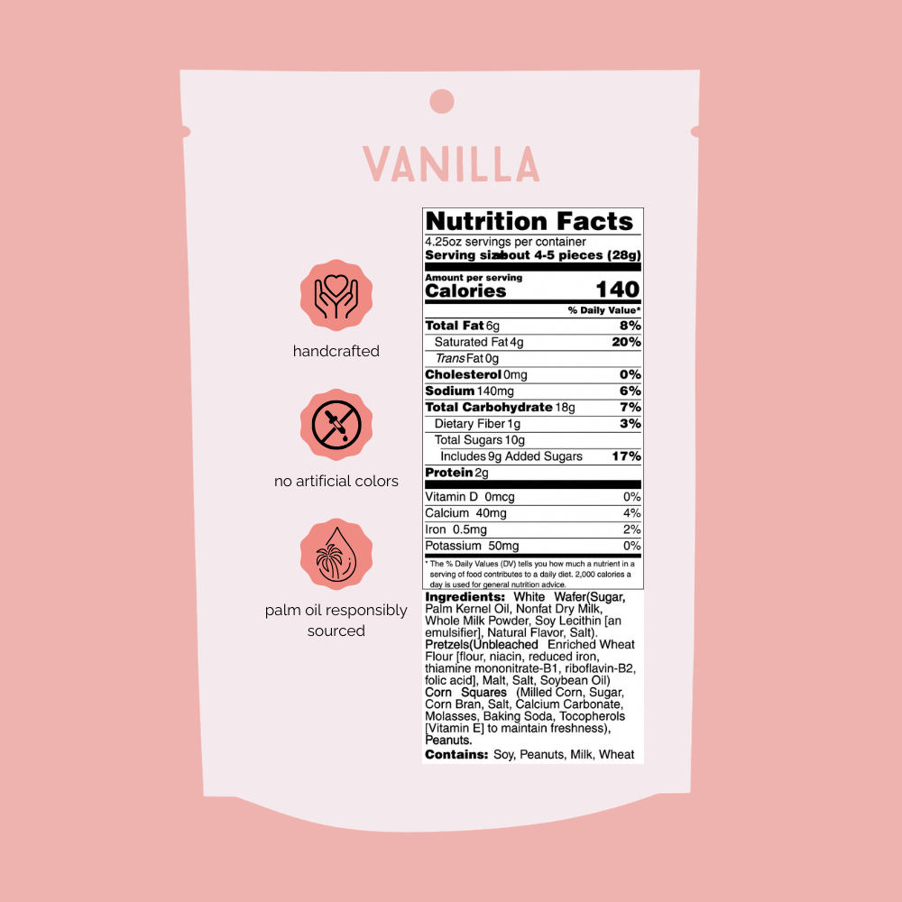 Vanilla (Original) Chunk Nibbles 4.25oz Pouch