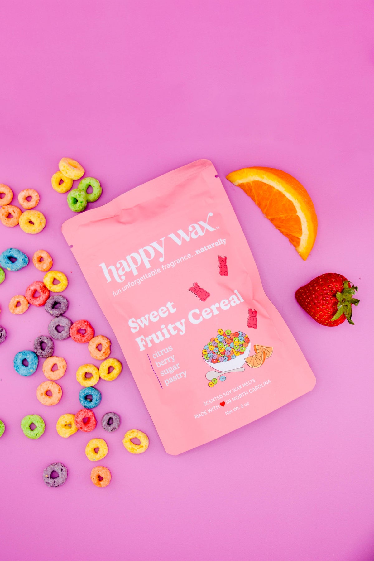 Sweet Fruity Cereal Wax Melts - Sample Pouch (2 oz)