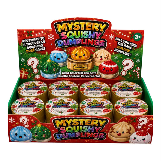 Slow Rise Foam Mystery Dumplings - Holiday Edition
