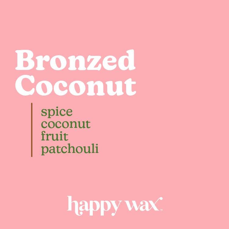 Bronzed Coconut Wax Melts - Sample Pouch (2 oz)
