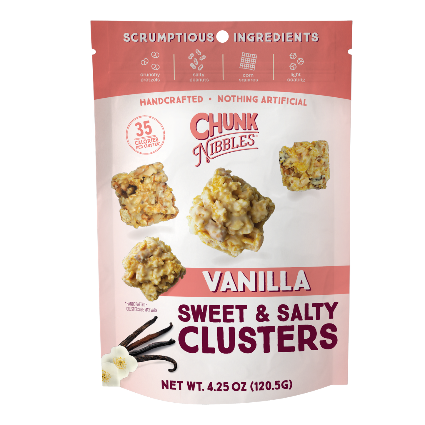 Vanilla (Original) Chunk Nibbles 4.25oz Pouch