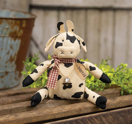 Donovan Cow With Bell Doll