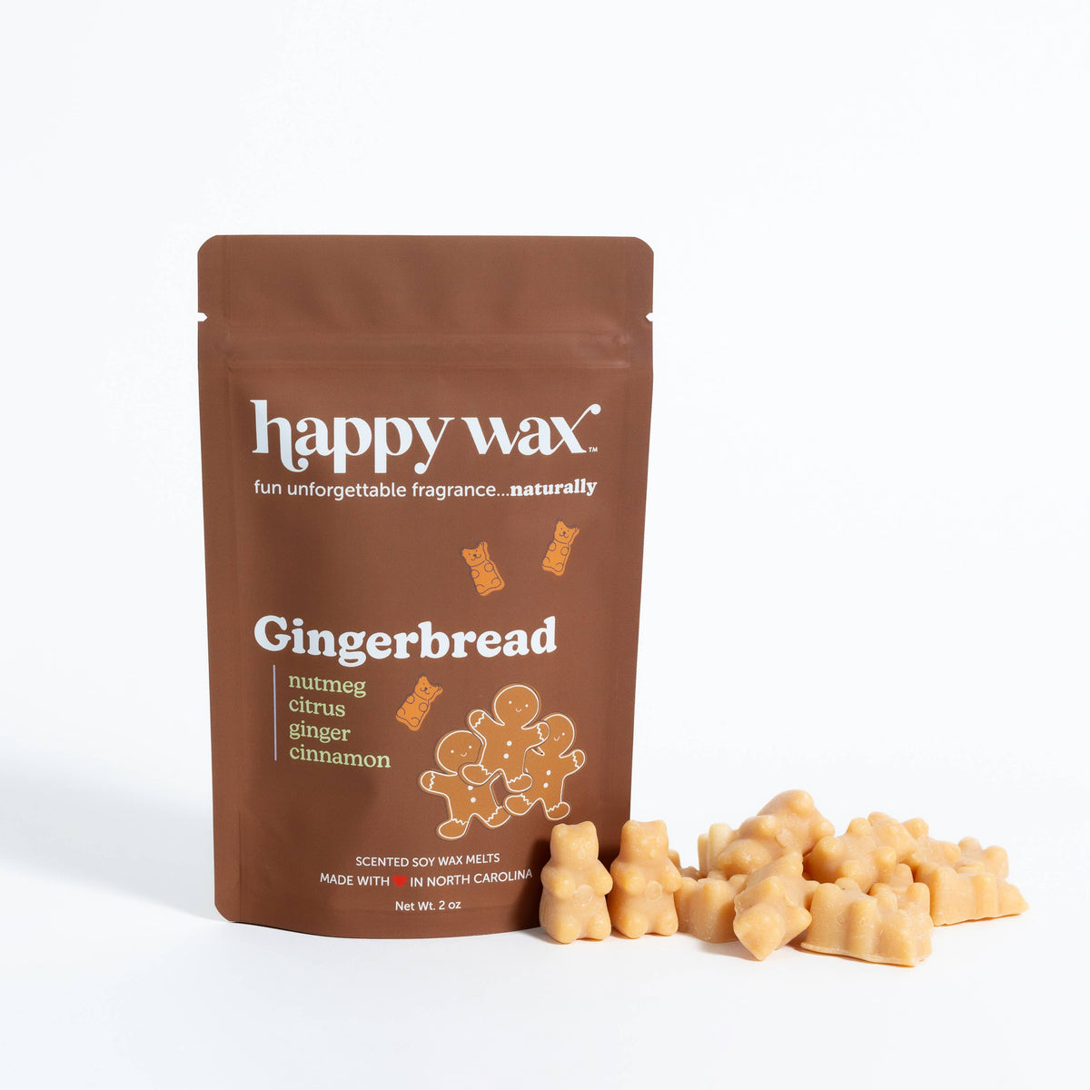 Gingerbread Wax Melts - Sample Pouch (2 oz)
