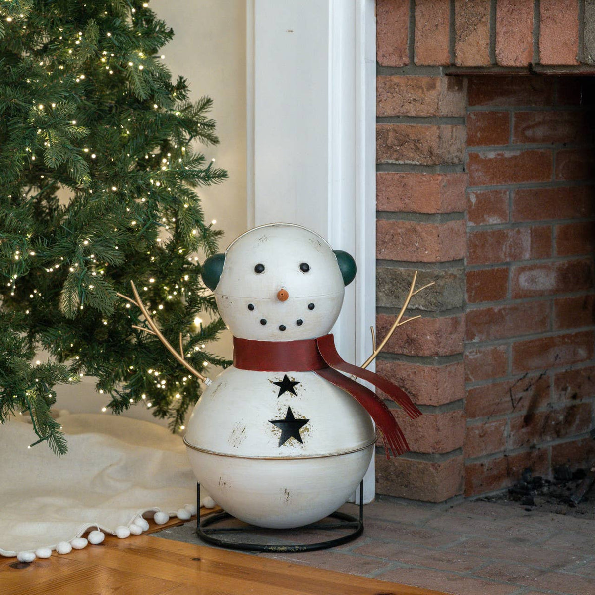 21" BELL SNOWMAN