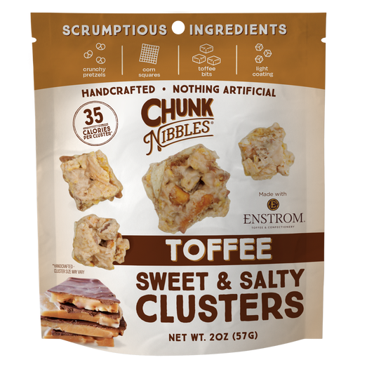 Toffee Chunk Nibbles 2oz Snack Pack