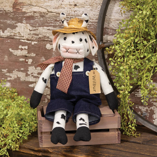 Wilbur Cow Doll