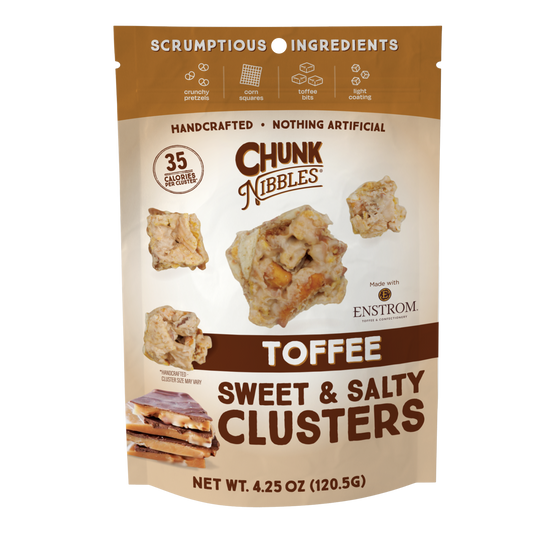 Toffee Chunk Nibbles 4.25 oz Pouch
