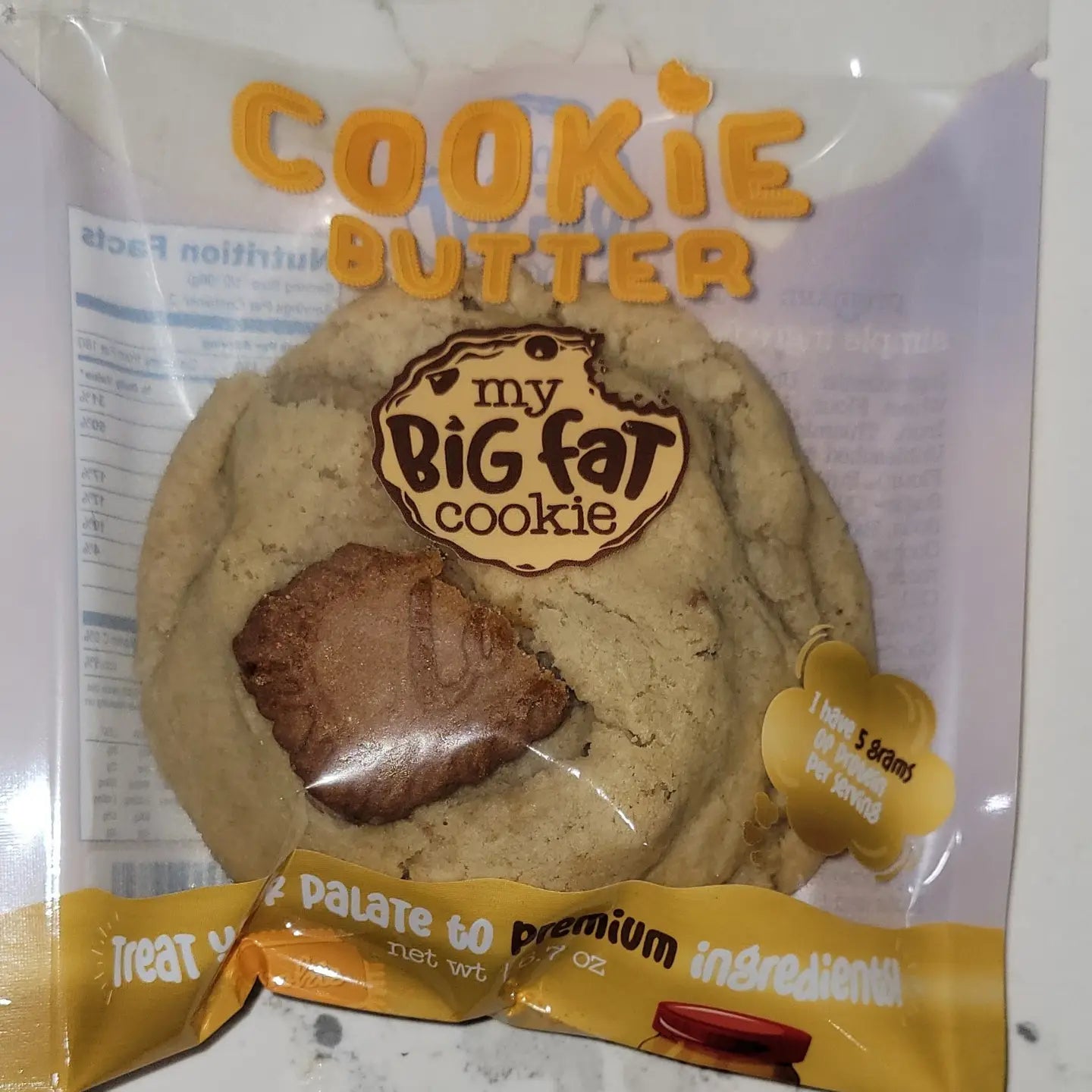 Stuffed Cookie Butter Cookie