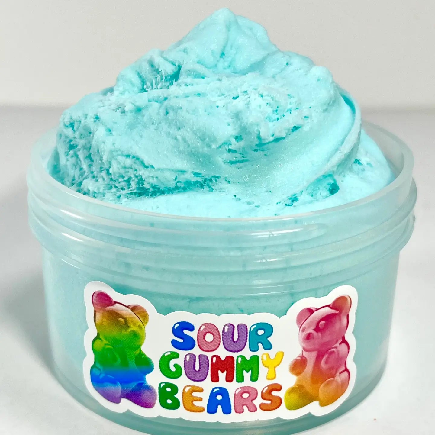 Sour Gummy Bears DIY Slime