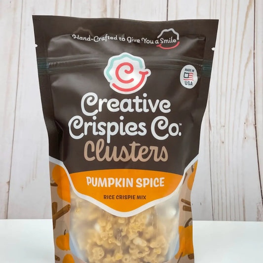 "Clusters" Pumpkin Spice Crispie Mix