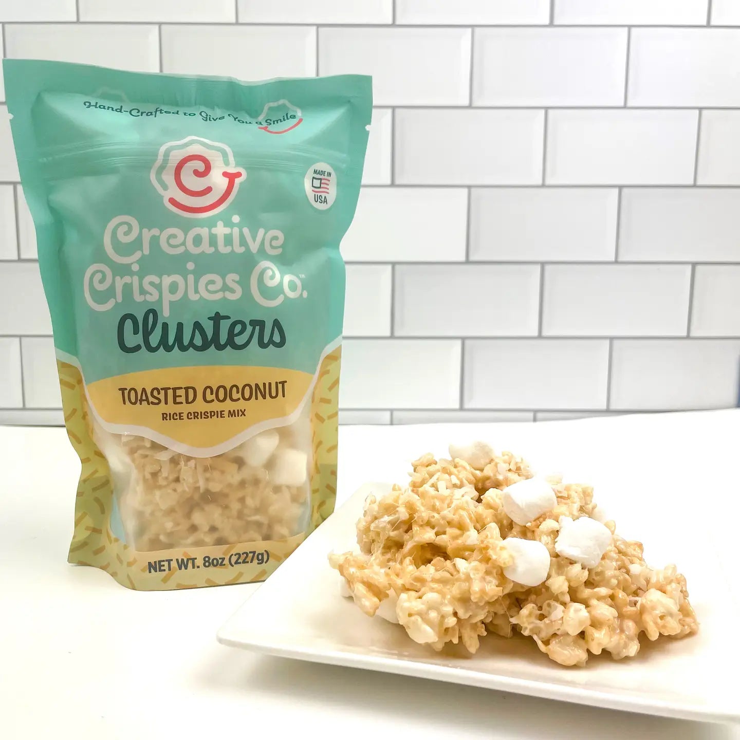 "Clusters" Toasted Coconut Crispie Mix