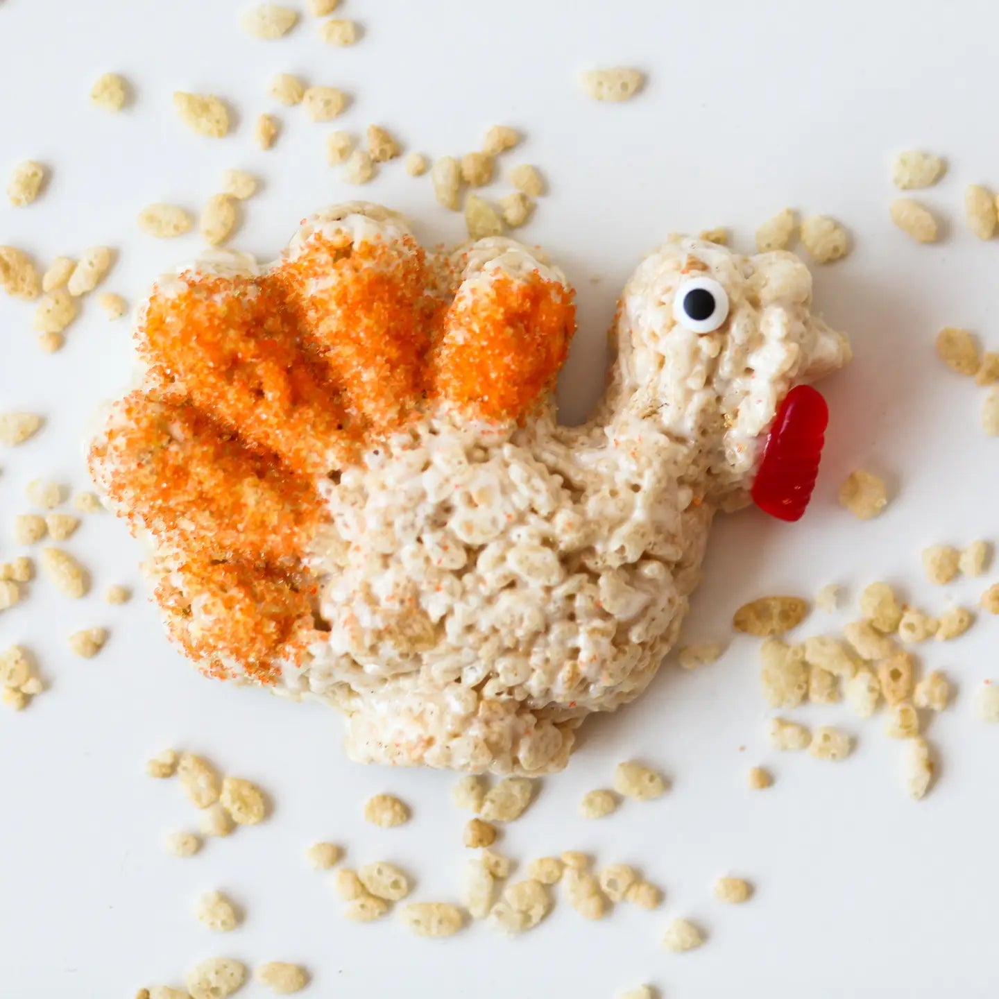 Fall "Turkey" Rice Crispie Treat