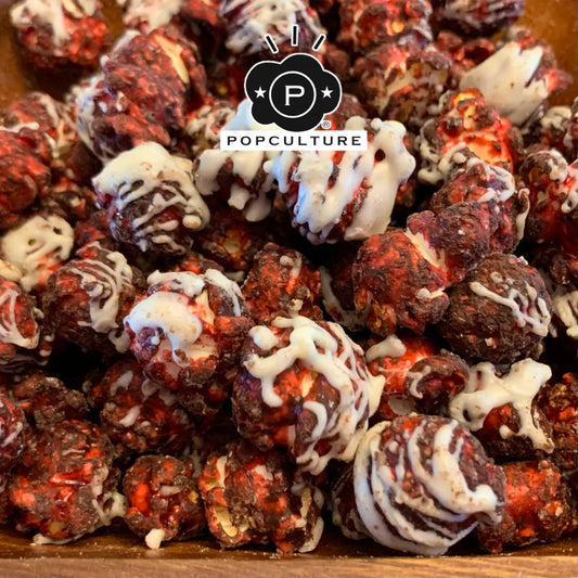 Red Velvet Cake Popcorn