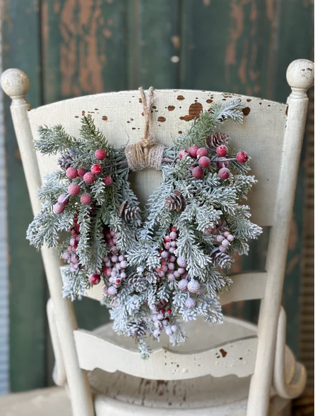 Snowspell Fir Hanging Wreath | 12" (COMING CHRISTMAS 2026!!!)