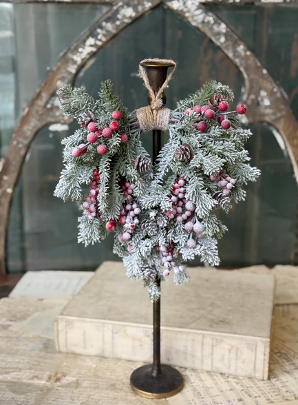 Snowspell Fir Hanging Wreath | 12" (COMING CHRISTMAS 2026!!!)