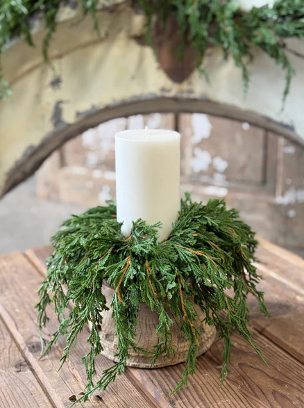 Emerald Falls Candle Ring | 14” (COMING CHRISTMAS 2026!!!)