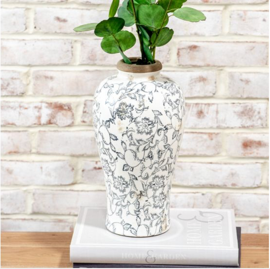 12" HEIRLOOM PLUM VASE