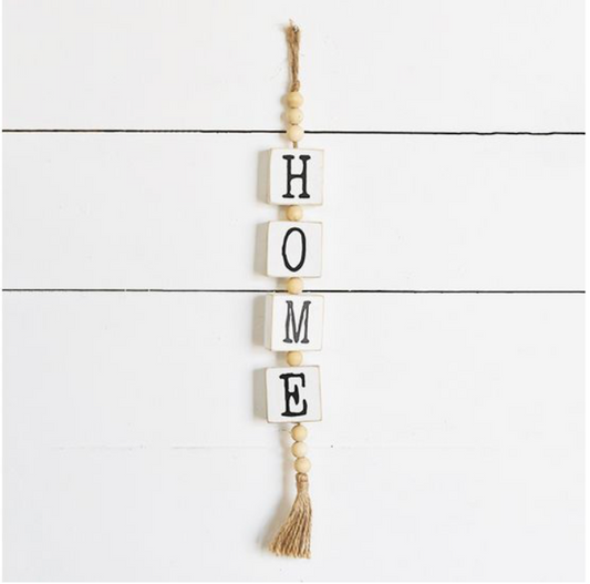 HOME HANGER WITH BEADS