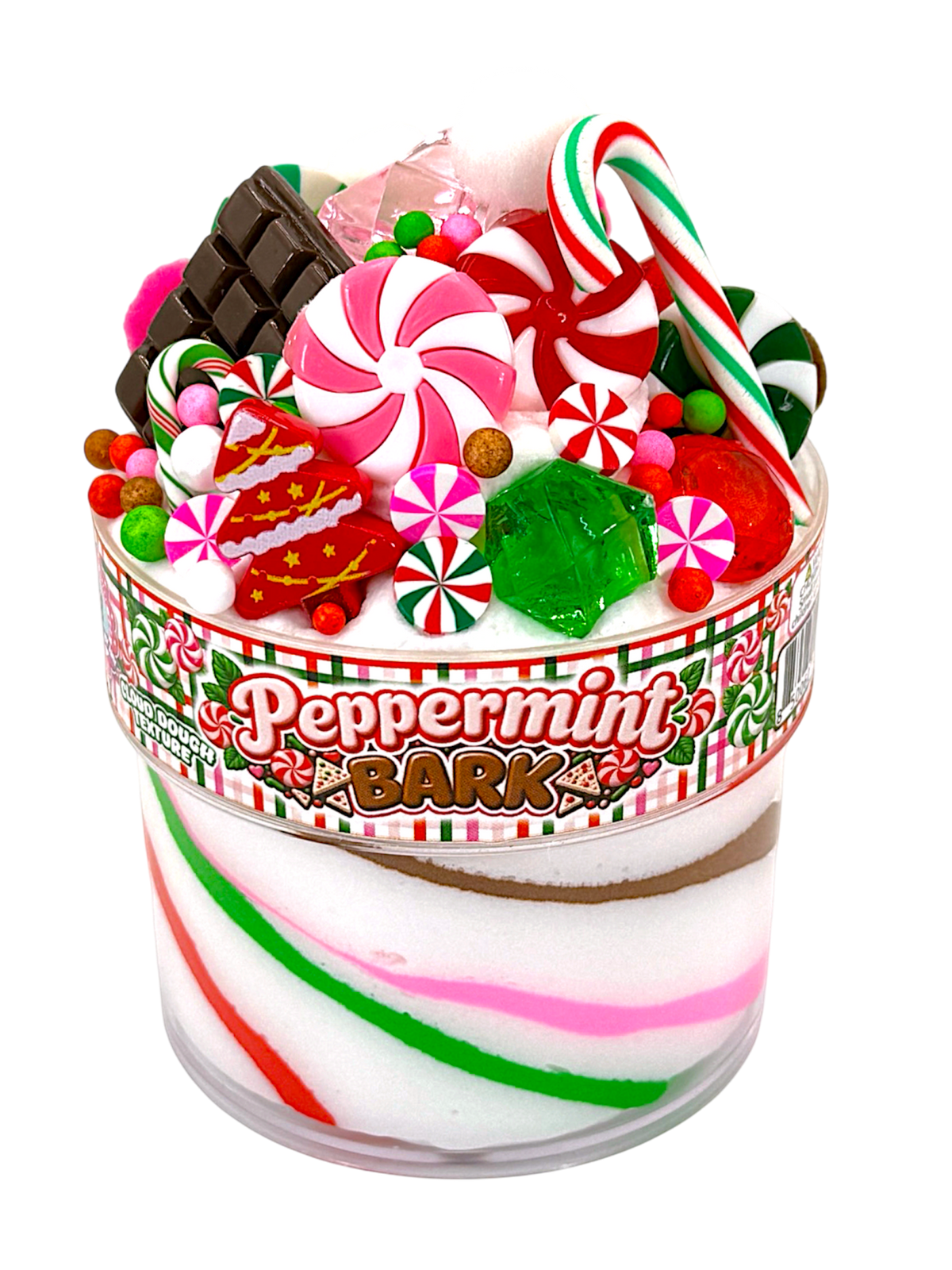 Peppermint Bark Slime