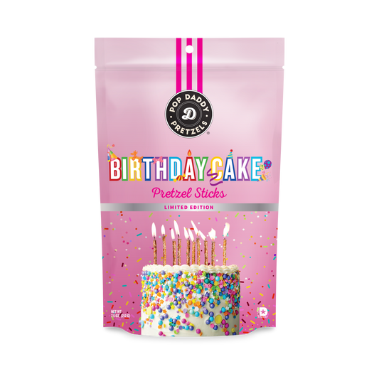 Seasoned Pretzels - 7.5oz - Birthday Cake