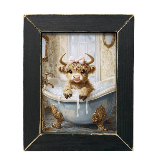 Highland Vintage Tub Sign